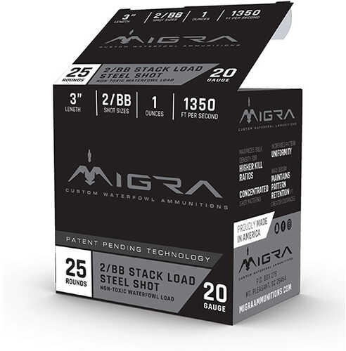 MIGRA STAXD Steel 20Ga 3 1Oz #2-4 25/10